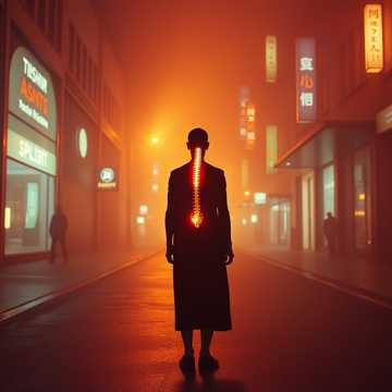 背脊唱出谎话的节奏