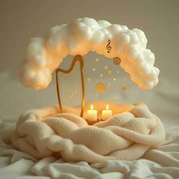 纯音乐棉花糖云朵