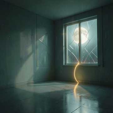 碎玻璃与风的形状