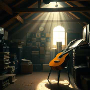 老唱片转动的午后