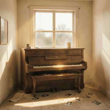 旧照片里的钢琴声