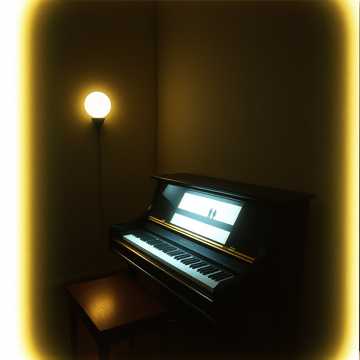 琴键上的碎光