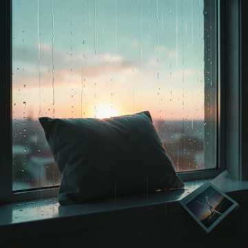 雨声湿透的枕头