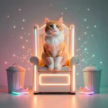 垃圾桶捡来的小霸王