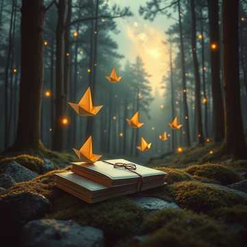 林中日记糖纸雨