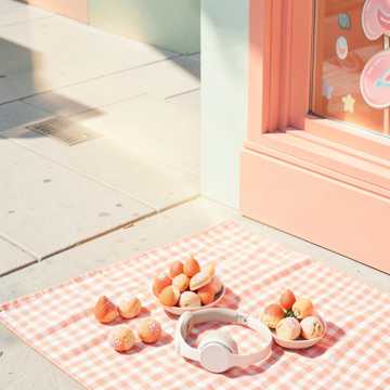 橘子汽水敲侧脸