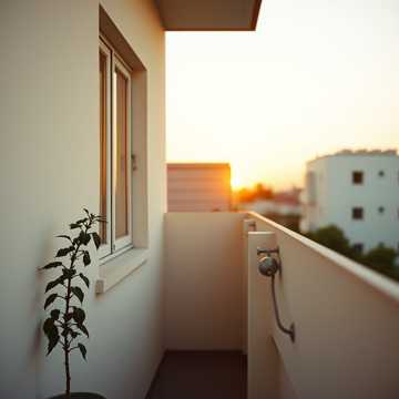 阳台上的第22个黄昏