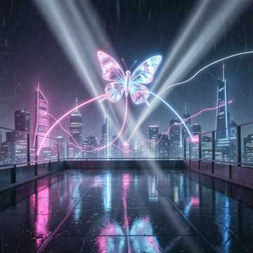 电子蝴蝶