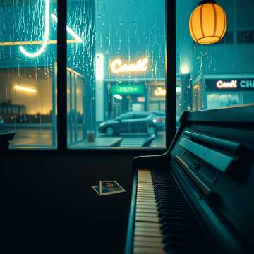 钢琴上的旧雨声