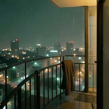 阳台种着一场雨