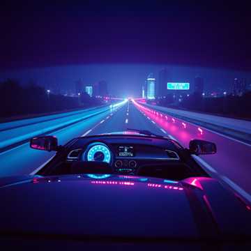 Cyan Dashboard Glow
