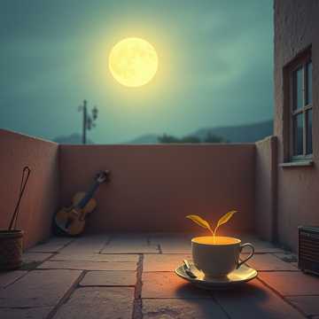 旧琴弦上的月光