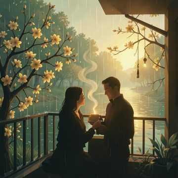 泼茶笑称桂花风