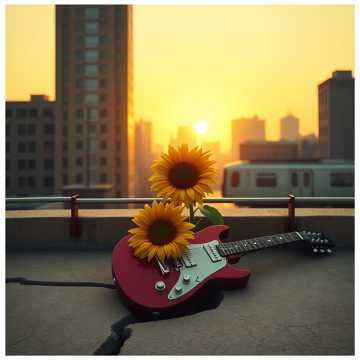 钢筋水泥向日葵