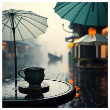 烟雨试新茶