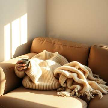 你的影子在毛衣上