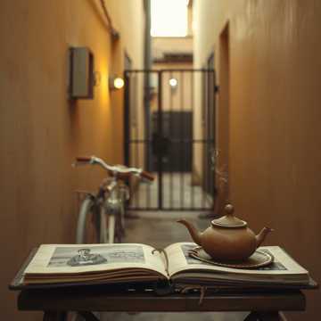 铁闸铃声追晚霞