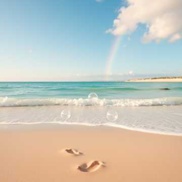 海风递来的气泡