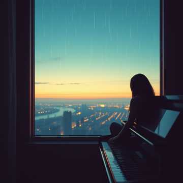 抬眼暮色低头晨