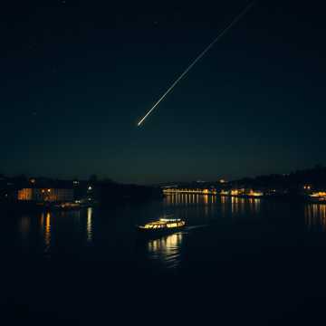 星河泪，一人舟