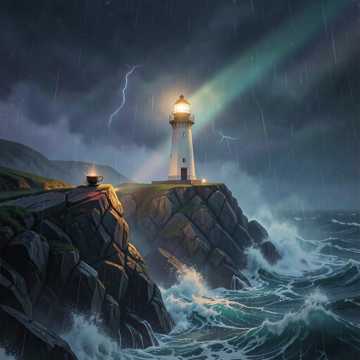 暗夜灯塔的独白