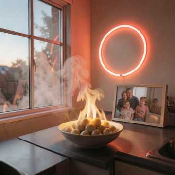 红纸屑碰热汤圆