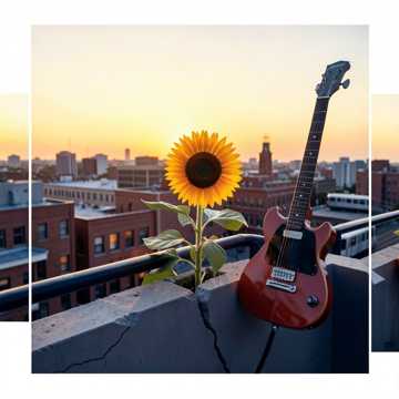 钢筋水泥向日葵