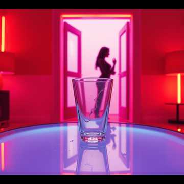 《摔碎的玻璃杯》