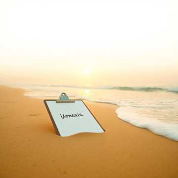 褪色的工牌海岸