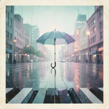 玻璃琴键的雨季