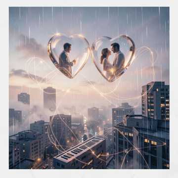 蜜语酿成两杯甜