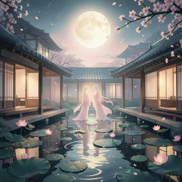月影照三更