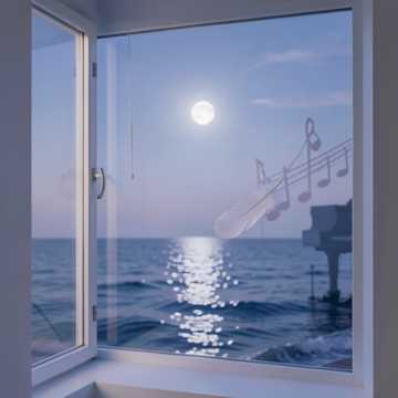 羽毛沉入深海前