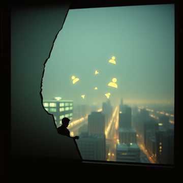 隐形账号的窥望