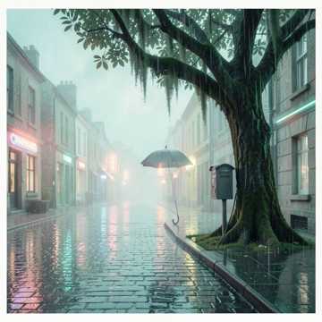 《淋着四月的雨》