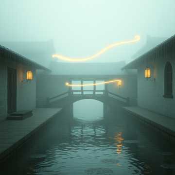 烟雨叠弦(窗纱)