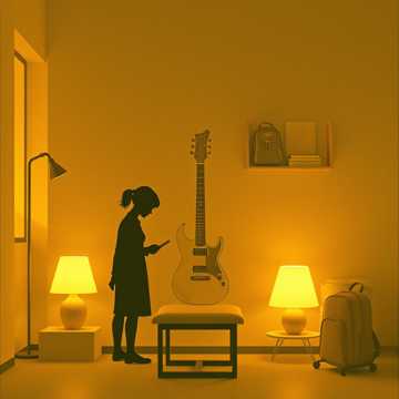 两个孩子的灯火