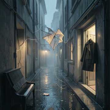 断线风筝的雨天