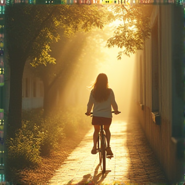 单车后座的空白