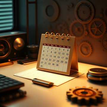 Copper Calendar