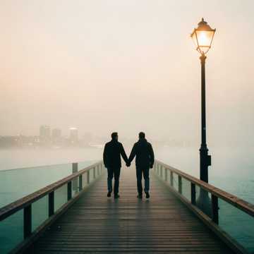 我去看海的那天刚好有雾