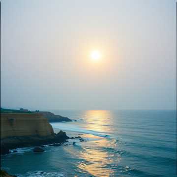 晚风轻轻绕过时光