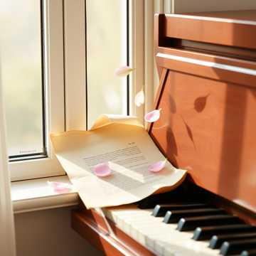 一纸情书飘窗台