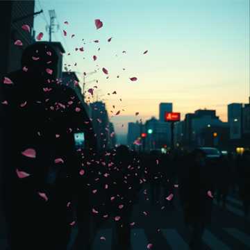 晚风藏起那声晚安