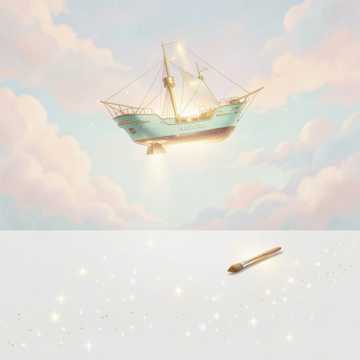 颜料飞船不下沉