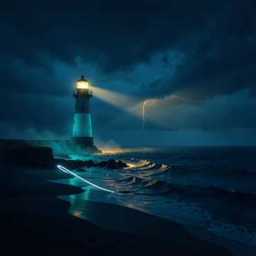 墨色灯塔