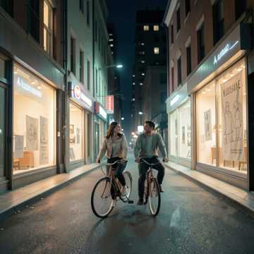 零点的晚风与你