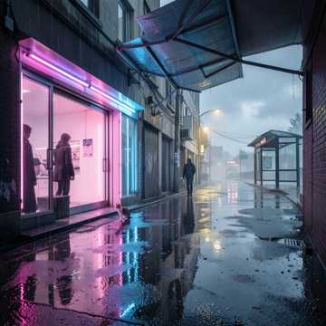 长街霓虹