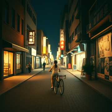 零点的晚风与你