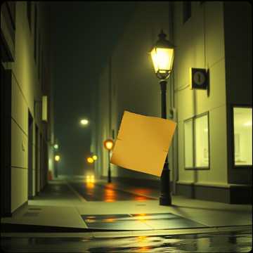 巷口灯光慢慢自己修好